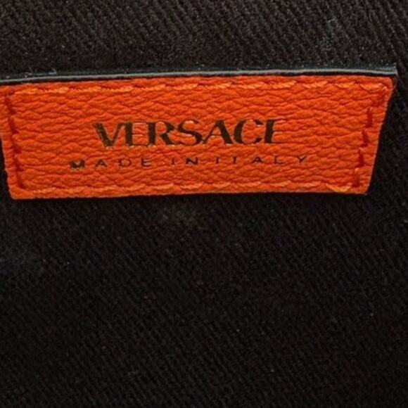 Versace Medusa Orange Crossbody Bag - Picture 5 of 11